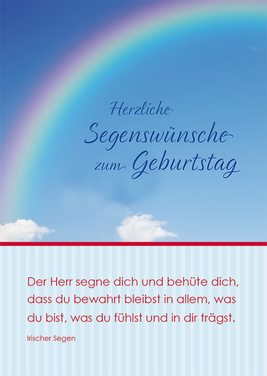 Zum Geburtstag Segenswünsche, Segensw252nsche... nette geburtstagssprüche