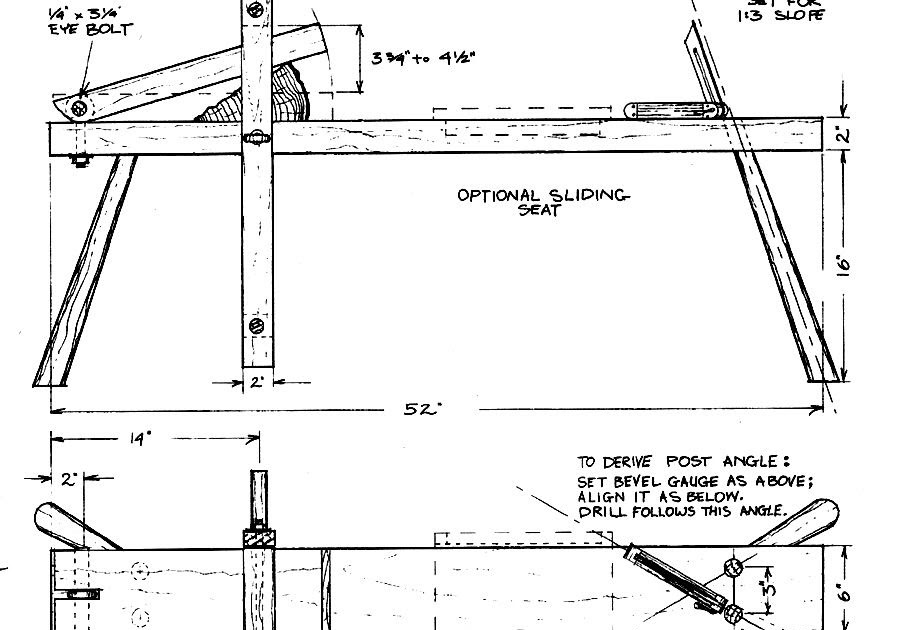 Draw Knife Bench Plans | Another Home Image Ideas