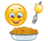 Yummy animated emoticon