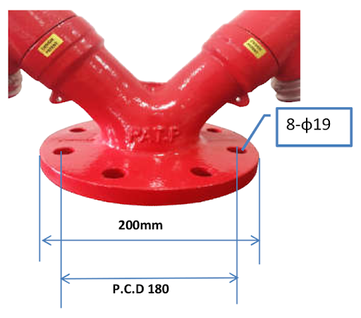 Đầu trụ chữa cháy Tomoken DN65