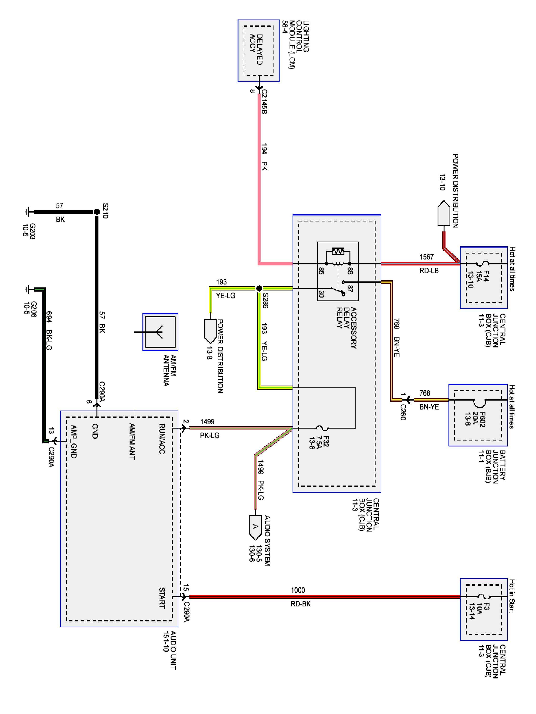 33 2004 Lincoln Town Car Radio Wiring Diagram - Free Wiring Diagram Source