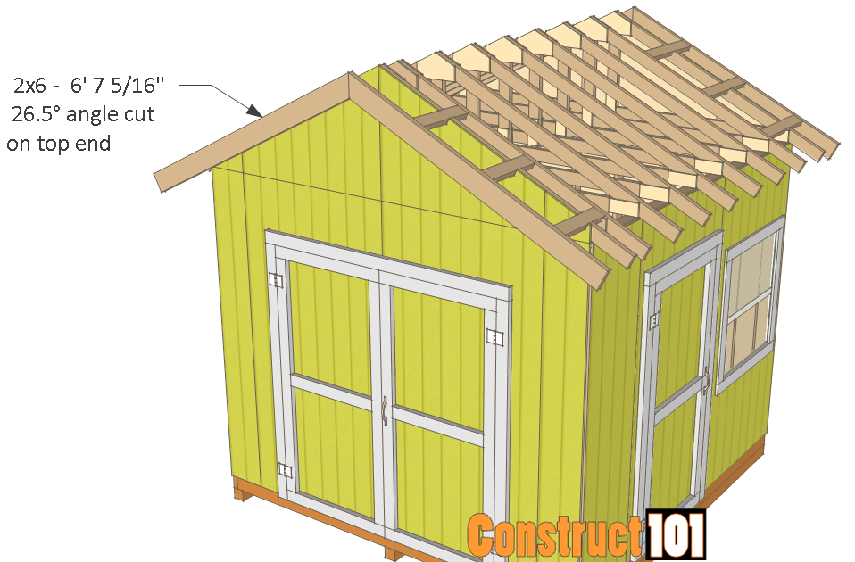 Shed Deck Plans