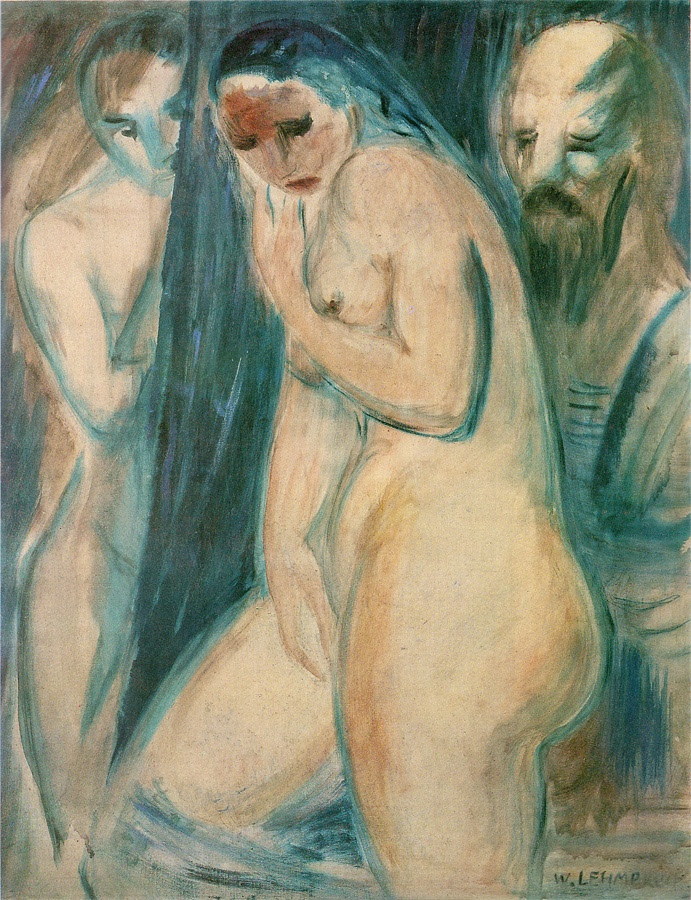 Wilhelm Lehmbruck, "Composition", 1913
