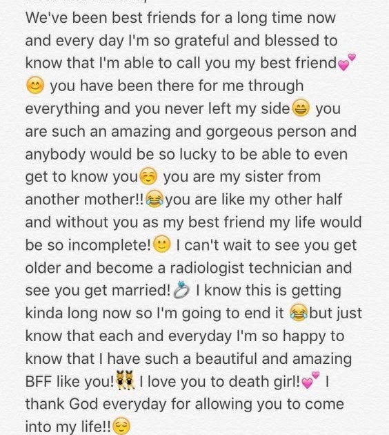 Cute Tbh For Girl Best Friend