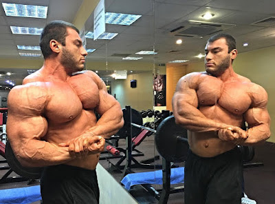 Central Training : Romanian bodybuilder Dan Cristian