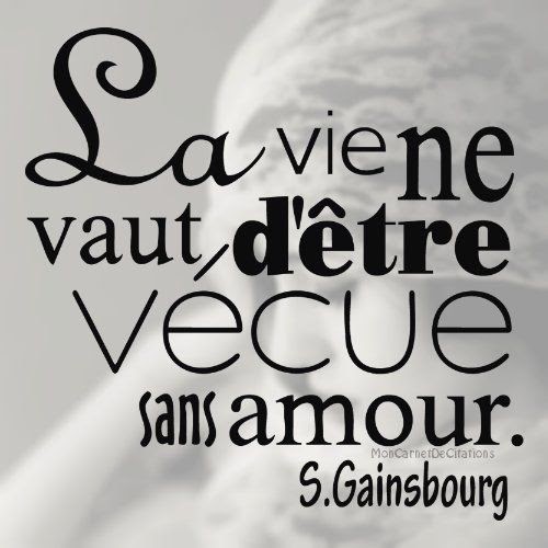 Citation Anniversaire Gainsbourg arlean