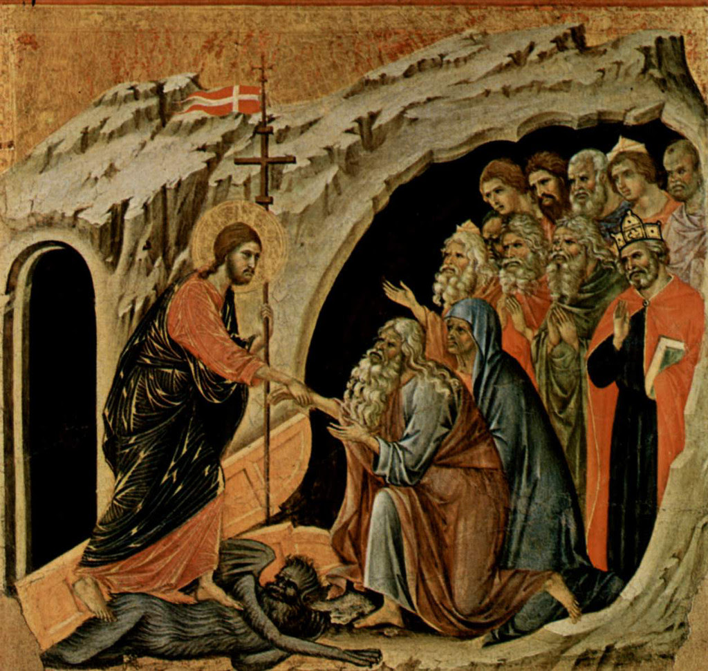 Duccio di Buoninsegna: Cristo en el limbo