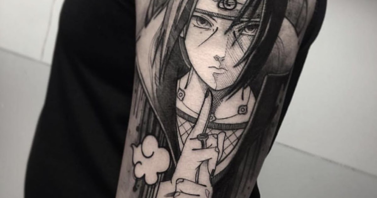 Sleeve Itachi Uchiha Tattoo