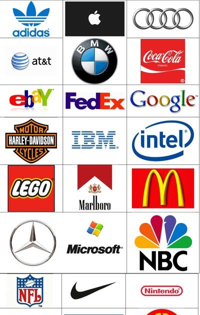 √無料でダウンロード！ top brand logos with names 254304-Different brand logos ...