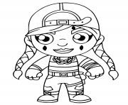 Coloriage Fortnite Skin Veinarde  Coloriage Fortnite Imprimer Les
