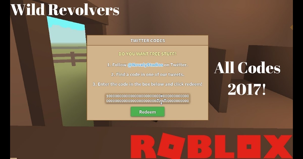 Roblox Wild Revolvers Free Codes