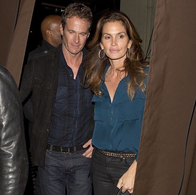 HOPE'S BLOG: Cindy Crawford enjoys a romantic date night with husband ...