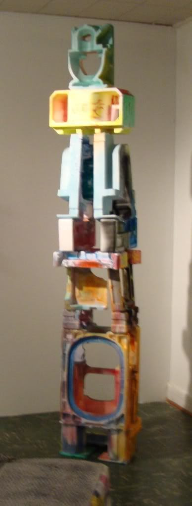 styrofoam tower