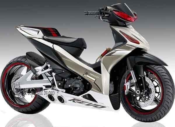 Gambar Motor Revo Lama Modif - Gambar Barumu