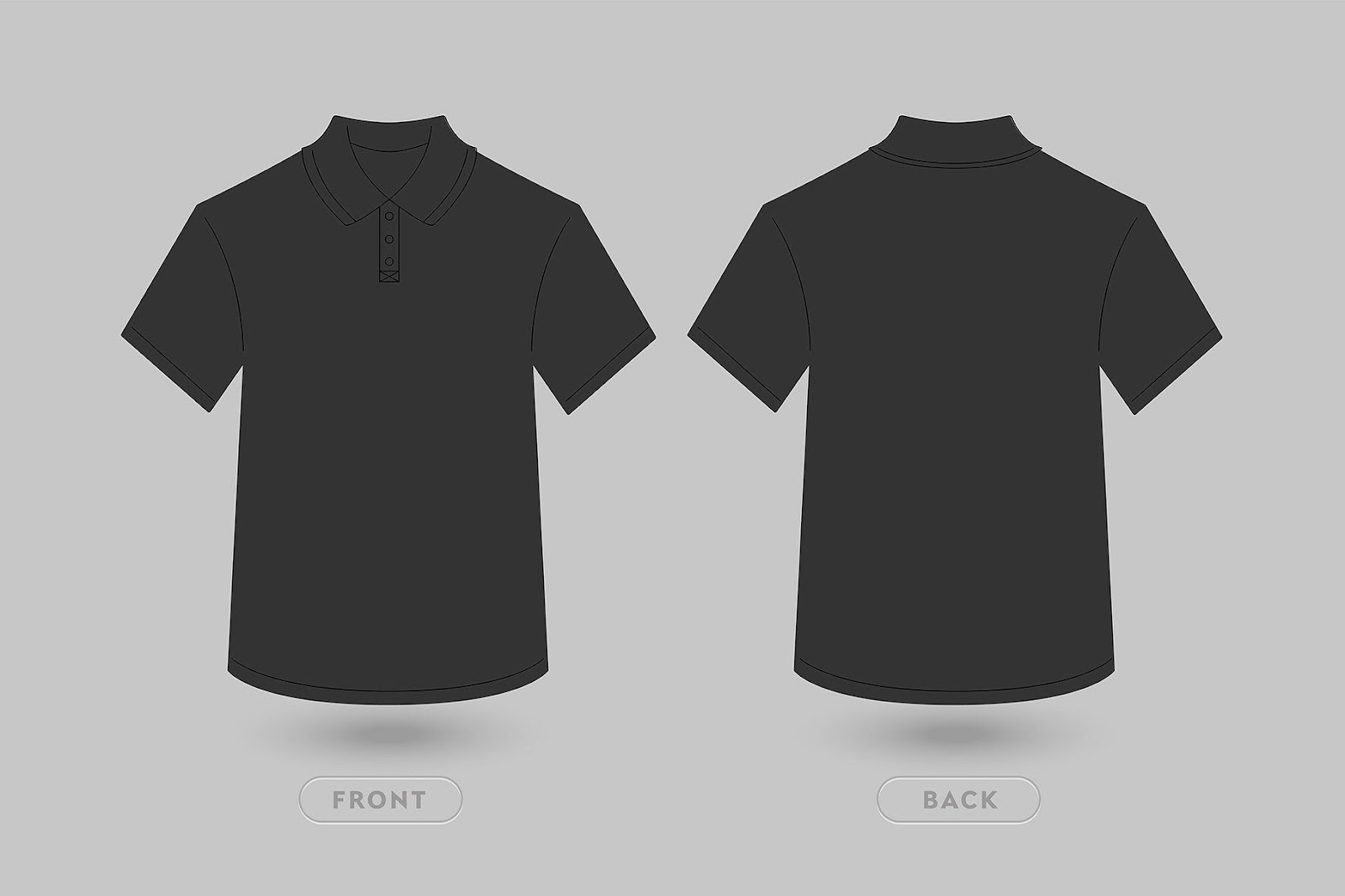 Polo Shirt Template Illustrator