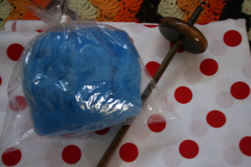 Roving and spindle
