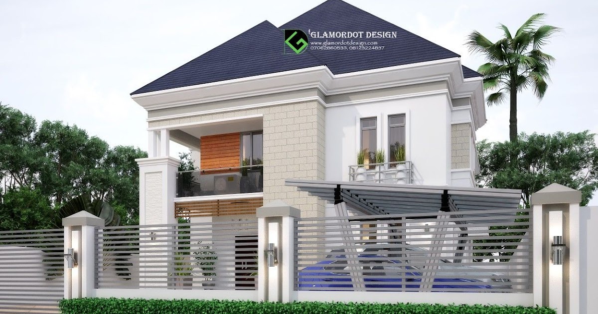 37 7 Bedroom Duplex House Plan In Nigeria