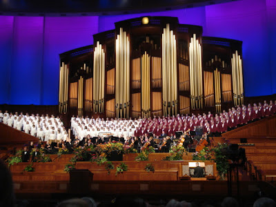 Just a bed of Roses: MORMON TABERNACLE CHOIR Visit if in Salt Lake City