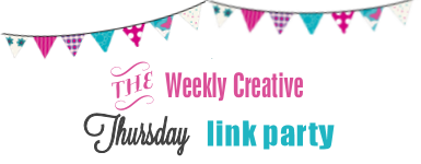 The Weekly Creative Link Party Banner