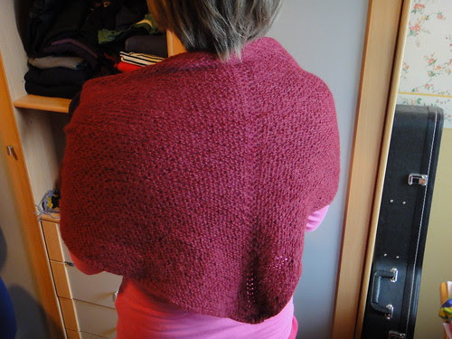Blackcurrant Shawl