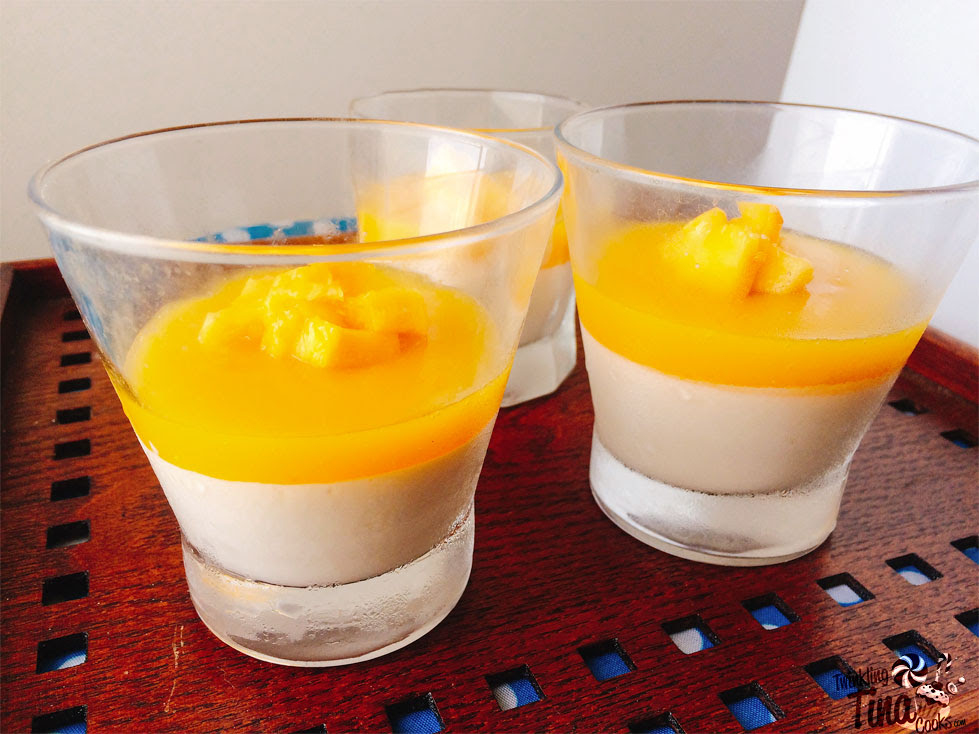 Resepi Mango Panna Cotta Azlita  Are you enjoying the warmer days of