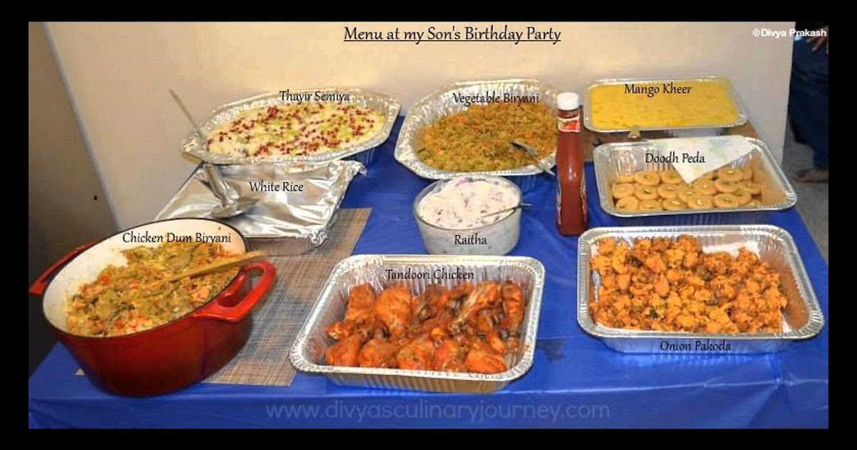 Birthday Lunch Ideas For Kids
