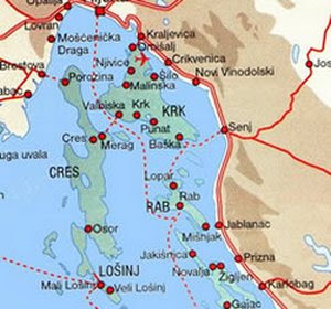 Karta Hrvatske Selce | Karta