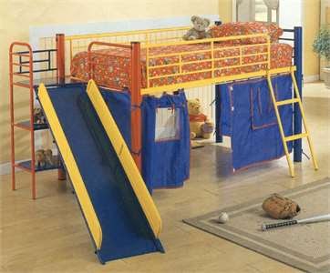 Coaster Bunk Bed With Slide And Tent, Coaster Bunk Bed Instructions