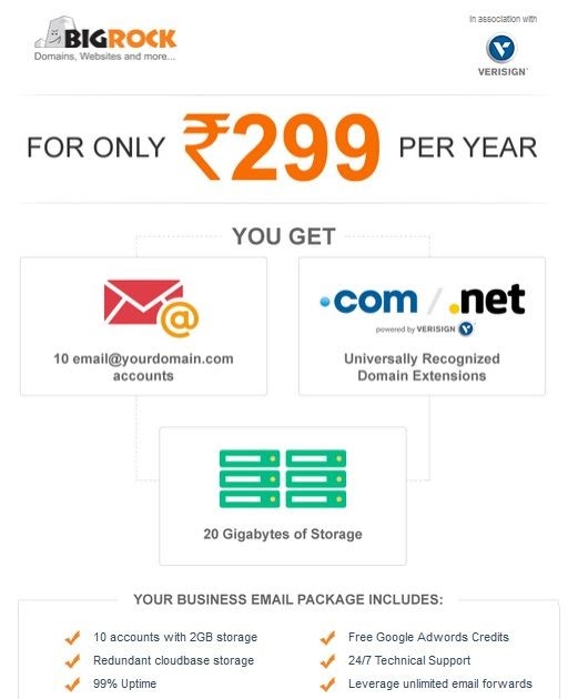 How do i get my own email domain name dmainname