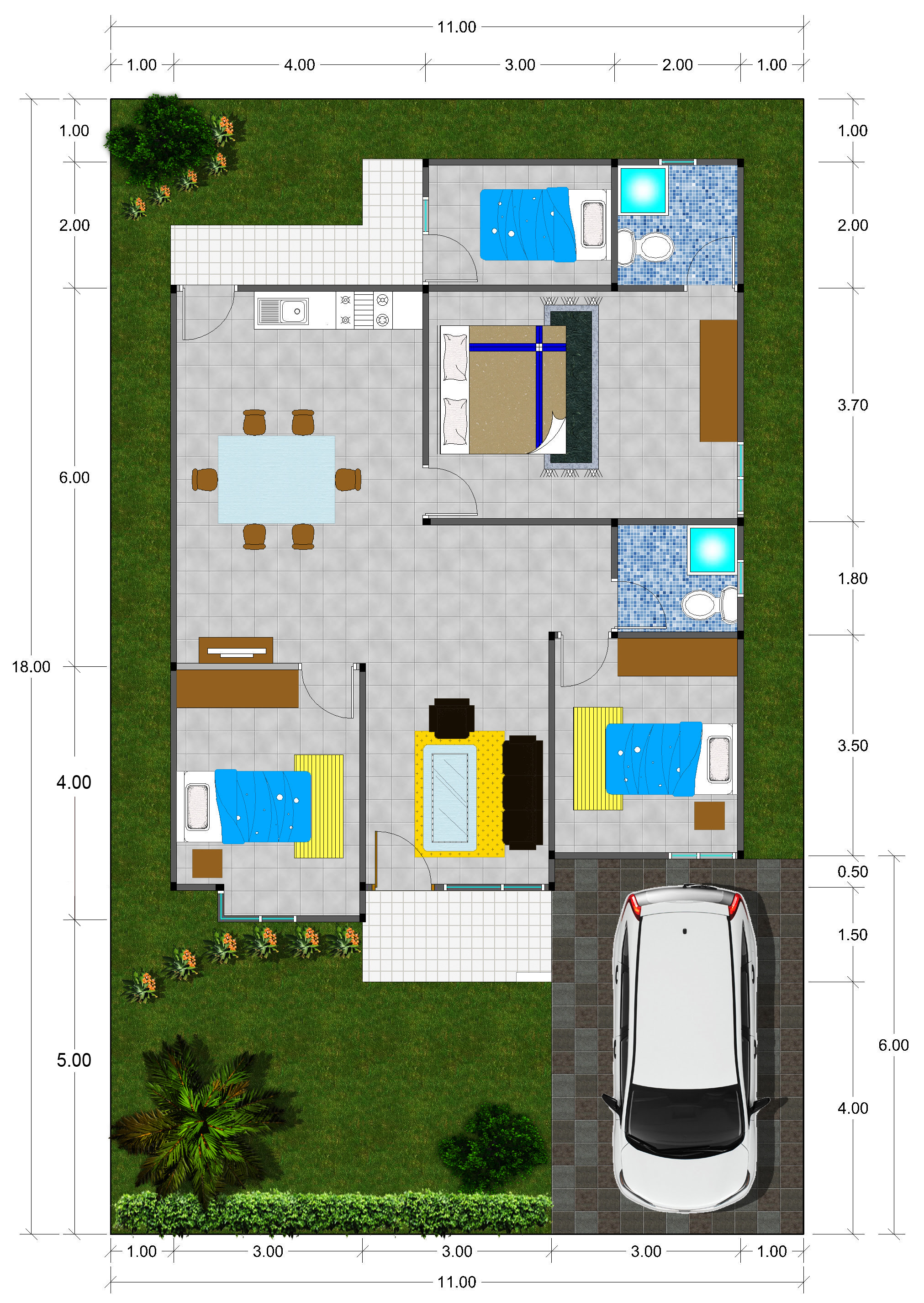 Desain Rumah Minimalis 100 Meter 2 Lantai USA Momo Desain Rumah Minimalis 100 Meter 2 Lantai USA Momo