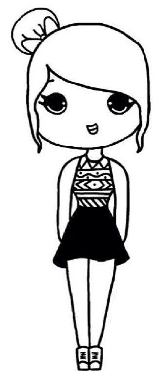 Featured image of post Cartoon Pictures To Draw For Girls