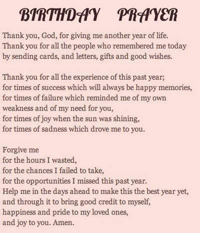 Birthday Prayers and Blessings Birthday Prayers and Blessings