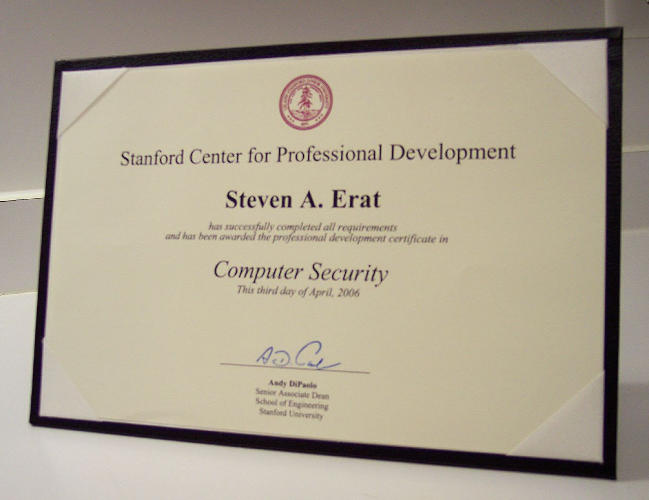 Stanford Professional Certificate Tutoreorg Master Of Documents