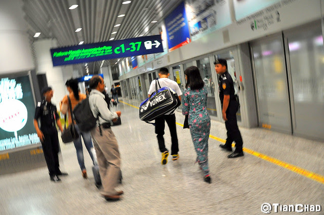 Dato' Lee Chong Wei LCW London 2012 Olympic Games Airport Send off by SGB