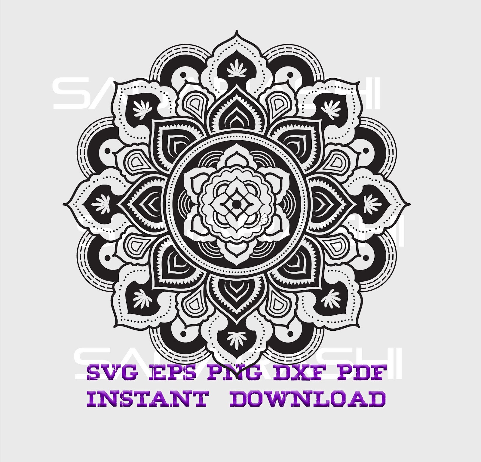 Free SVG Mandala Svg Simple 17279+ DXF Include