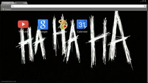 Joker Haha font Chrome Theme ThemeBeta Joker Haha font Chrome Theme ThemeBeta