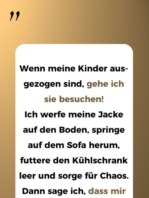 Spruch Wenn Kinder Ausziehen DE Spruch