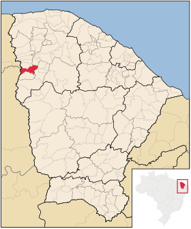 Localização de Guaraciaba do Norte