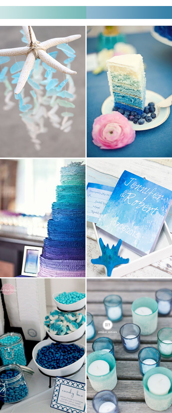 Unique Ombre Wedding Color Ideas for 2017 Spring Stylish Wedd Blog