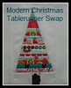  Modern Christmas Table Runner Swap 2011