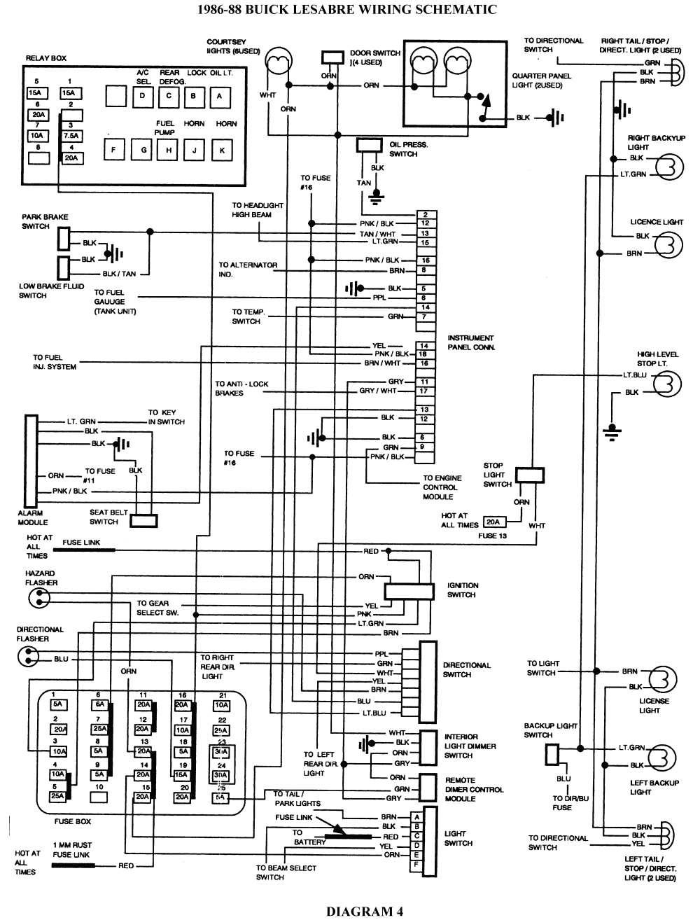 94 Old 88 Wiring Diagram - Wiring Diagram Networks