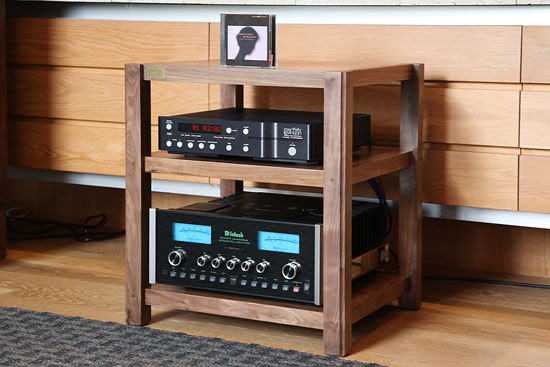 JBL 4344 with Walnut Stands and Rack