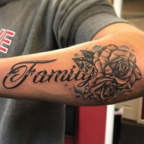 Meaningful Inner Arm Blessed Forearm Tattoos For Men - Best Tattoo Ideas