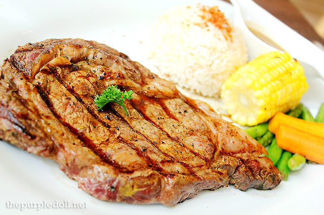 Rib Eye (10oz P1,380; 14oz P1,750)