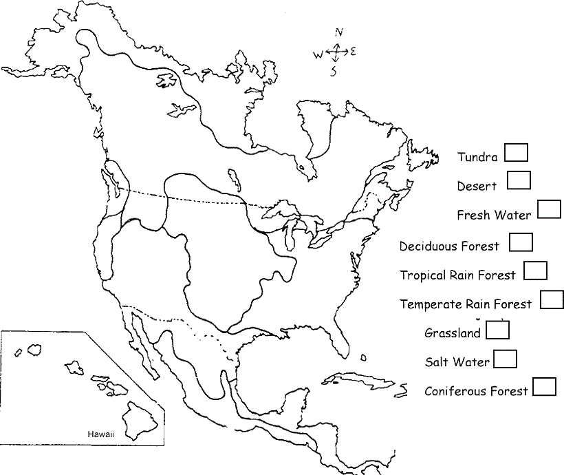 Maps: Usa Map Biomes