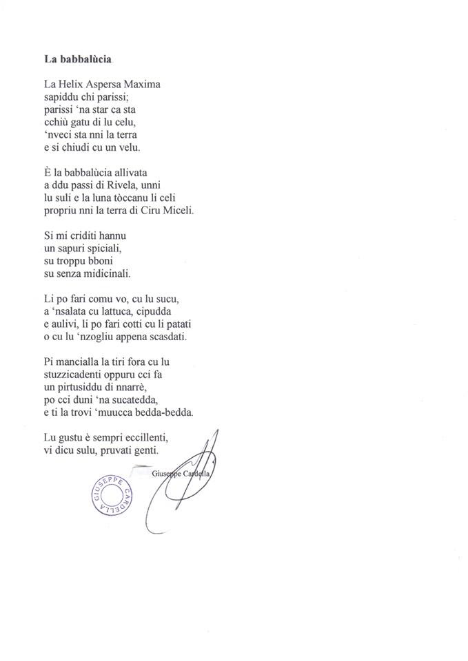 Poesia La Lumaca Poesie Image