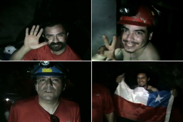 Cuatro mineros atrapados