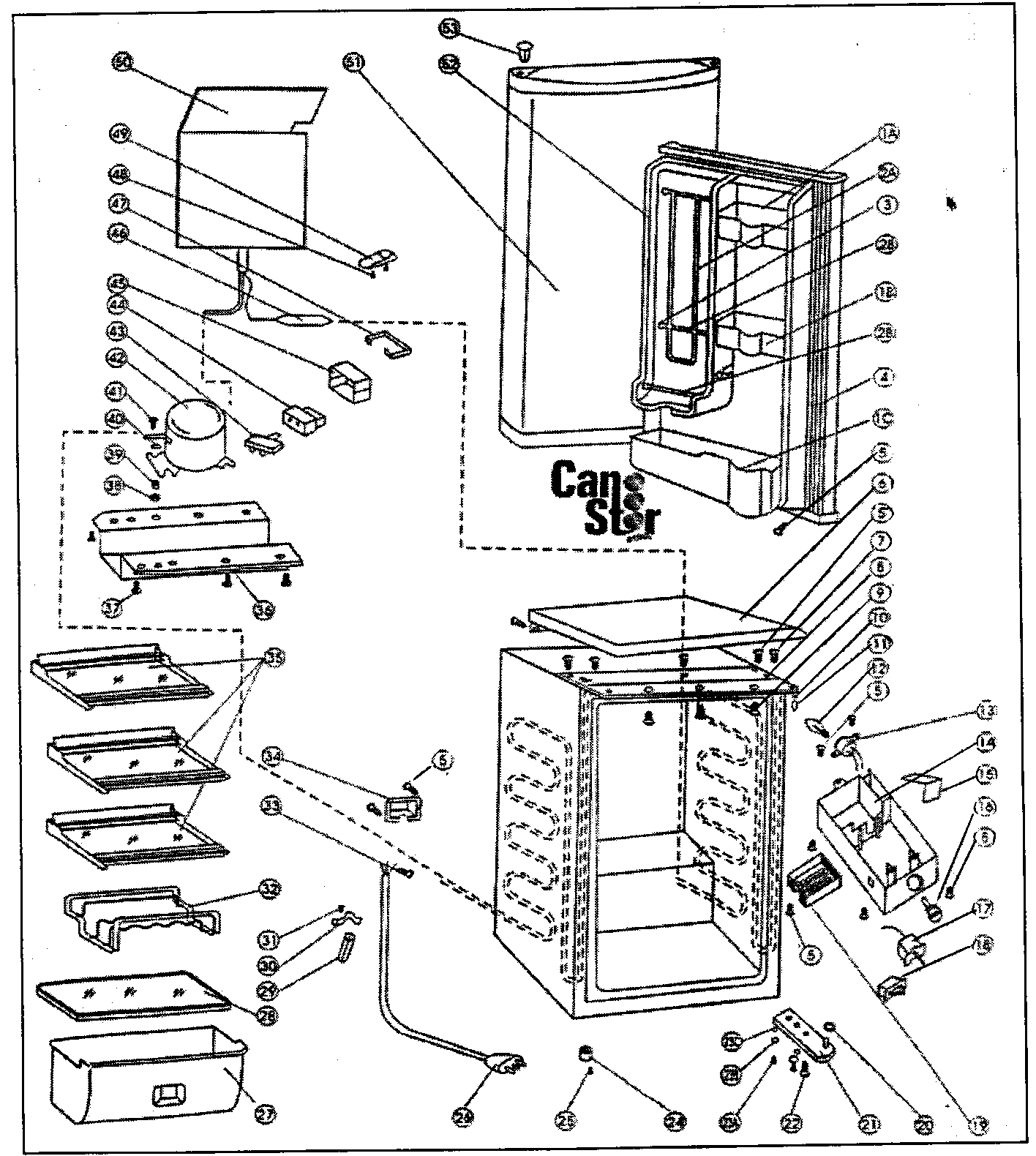 Danby Kegerator Parts Diagram