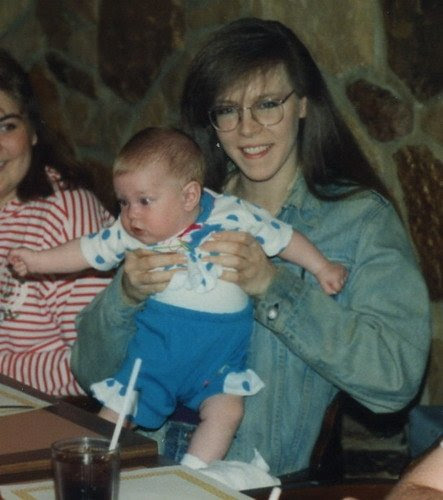 With child