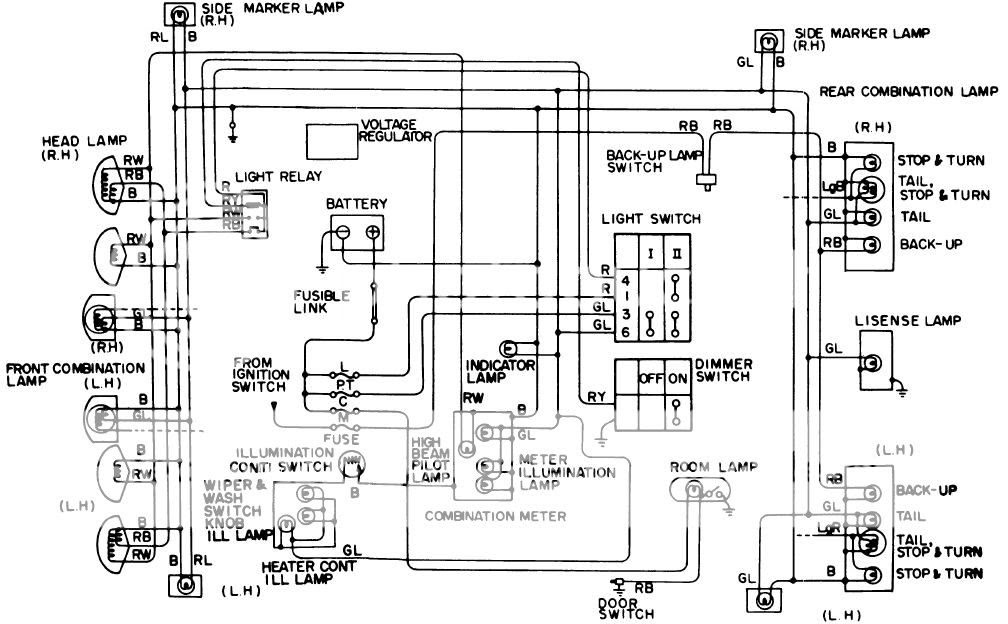 Datsun 620 Wiring Diagram - Wiring Diagram